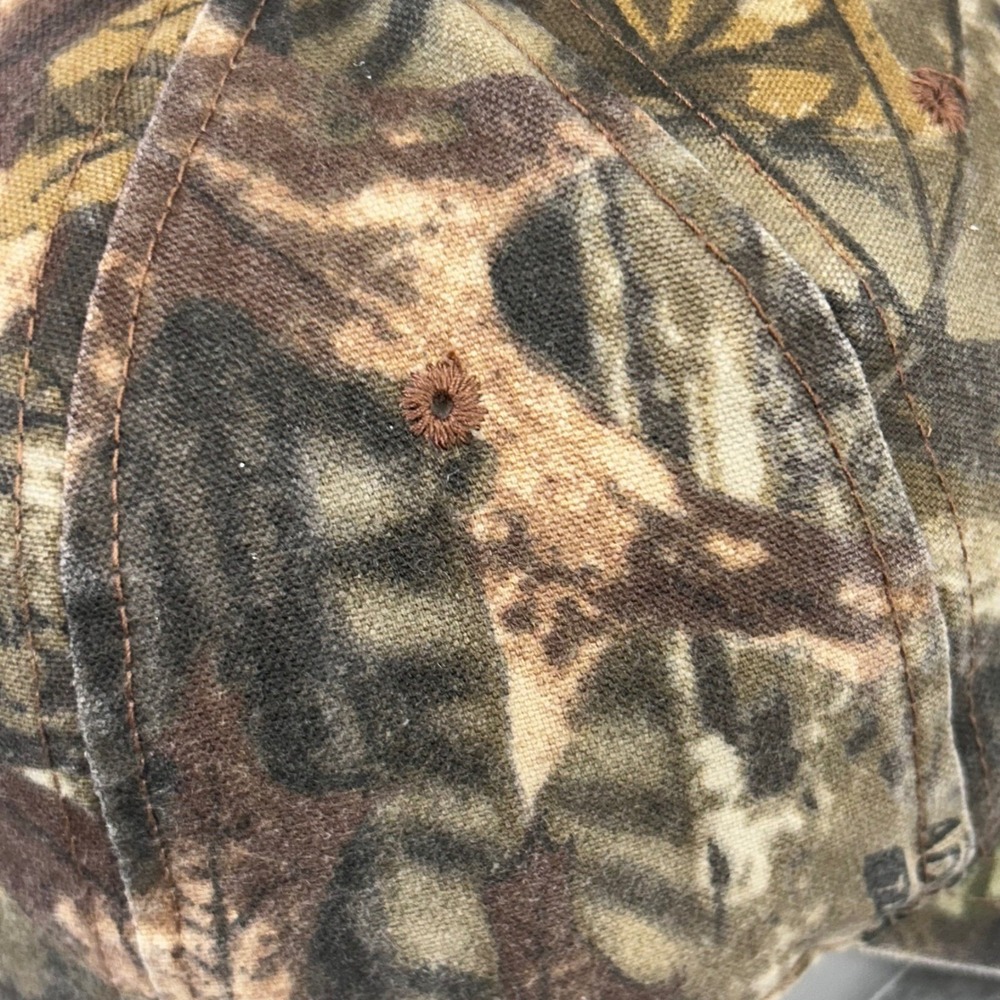 Superior Dodge Chrysler Jeep Ram Realtree Camo Hat Orange Embroidery Adjustable - Picture 6 of 12